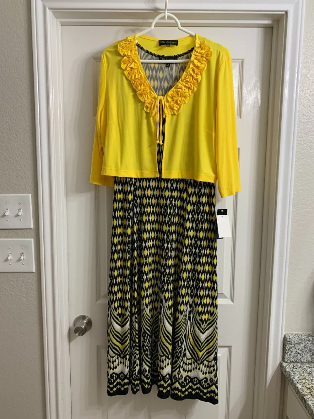DN Design Women's Dress and Jacket Set, Size 16 (NWT)